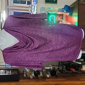 APT. 9 purplish blouse. XL